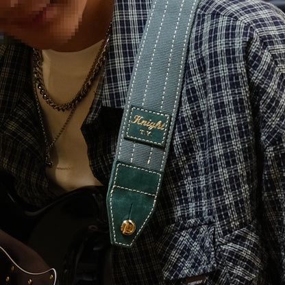 Knight T.Y. トウオン KGS-500 ギターストラップ 本革 長さ調節可能