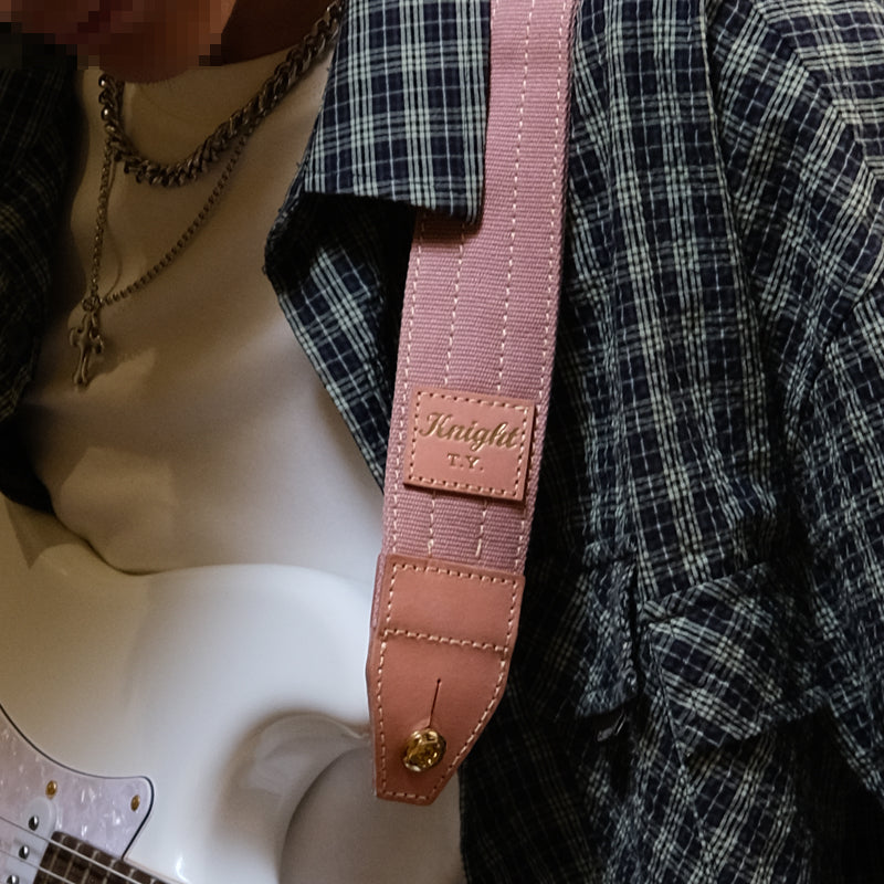 Knight T.Y. トウオン KGS-500 ギターストラップ 本革 長さ調節可能