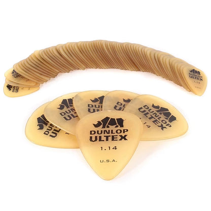 Jim Dunlop ジム ダンロップ 421R-◯◯  ギターピック ライノ スタンダード 透明イエロー 6枚入り