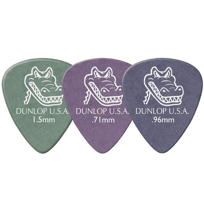 Jim Dunlop ジム ダンロップ 417R-◯◯ ギターピックGATOR GRIP STANDARD  1枚入り