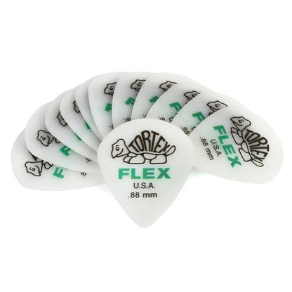 Jim Dunlop ジム ダンロップ 466R TORTEX FLEX JAZZ III  ジャズタイプギター ピック 3枚入り