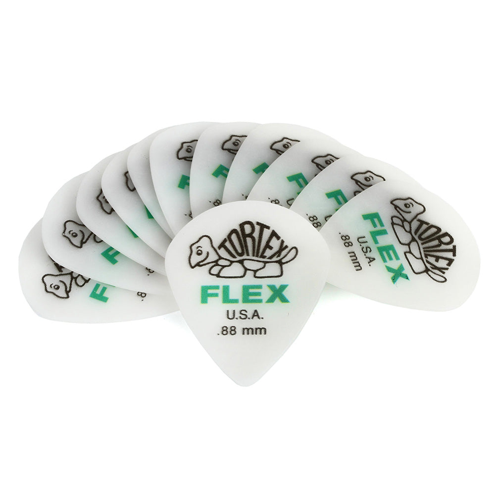 Jim Dunlop ジム ダンロップ 466R TORTEX FLEX JAZZ III  ジャズタイプギター ピック 6枚入り