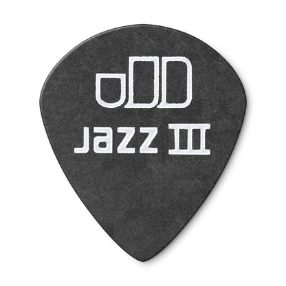 Jim Dunlop ジム ダンロップ 482R TORTEX Pitch Black Jazz III ジャズタイプギター ピック 6枚入り