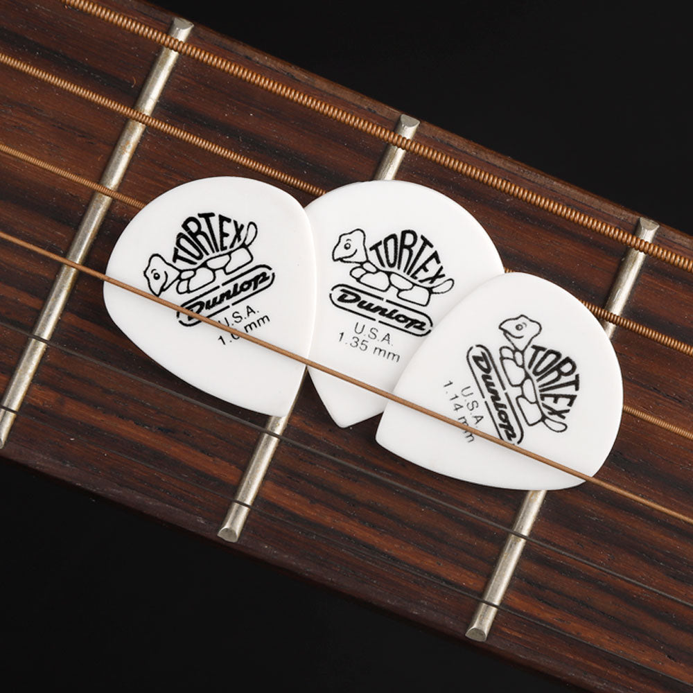 Jim Dunlop ジム ダンロップ 478R TORTEX White Jazz III ジャズタイプギター ピック 12枚入り