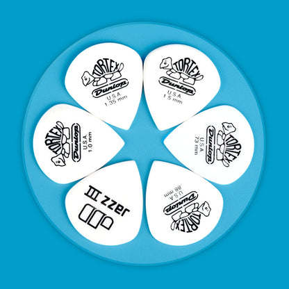 Jim Dunlop ジム ダンロップ 478R TORTEX White Jazz III ジャズタイプギター ピック 6枚入り