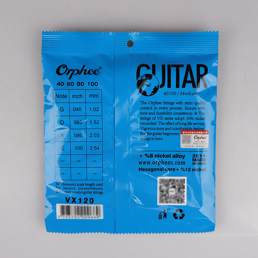 Orphee オルフェ VX-◯◯ エレキベース弦 4弦/5弦/6弦 初心者向け 重厚なサウンド 快適なプレイ感