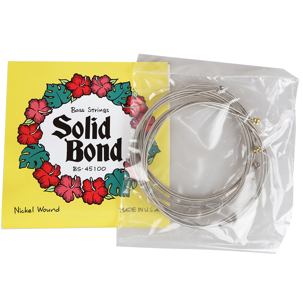 Solid Bond ソリッドボンド 4弦ベース弦 ニッケルコーティング巻き 4弦BASS弦 BS-45100 BS-45105