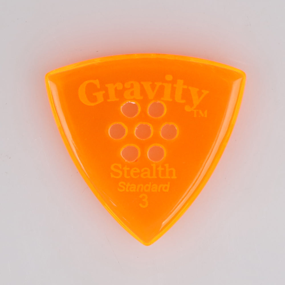 Gravity グラビティStealth Standardギターピック GSSS3PM orange 1枚入り