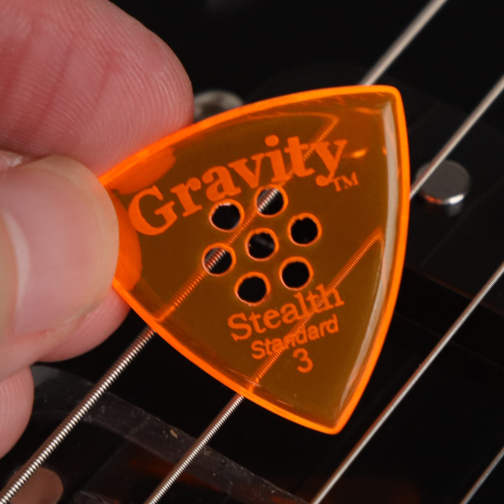 Gravity グラビティStealth Standardギターピック GSSS3PM orange 1枚入り