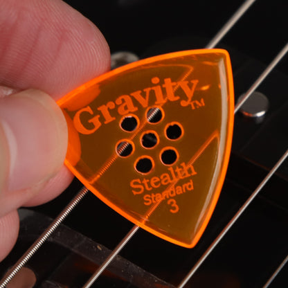 Gravity グラビティStealth Standardギターピック GSSS3PM orange 1枚入り