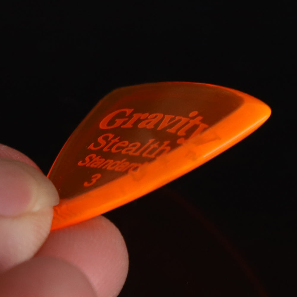 Gravity グラビティStealth Standardギターピック GSSS3P  orange 1枚入り