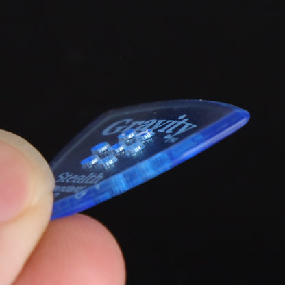Gravity グラビティStealth Standardギターピック GSSS2PM blue 1枚入り
