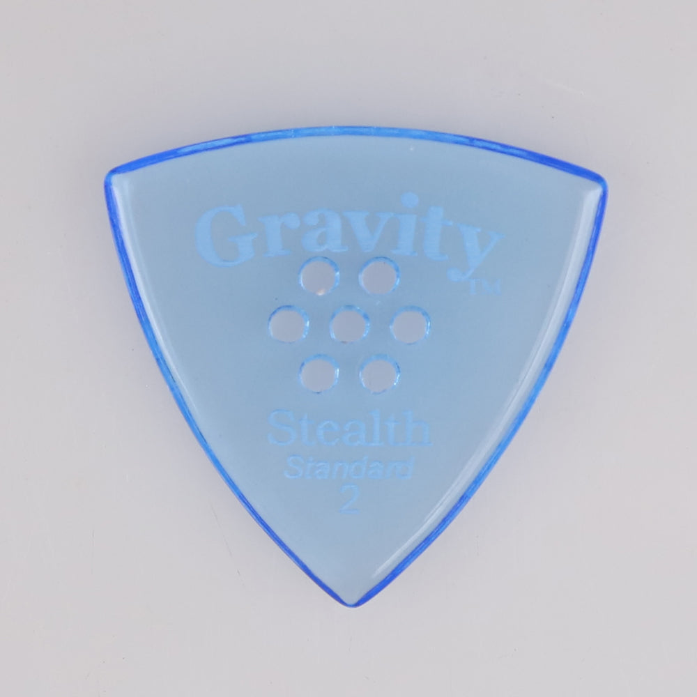 Gravity グラビティStealth Standardギターピック GSSS2PM blue 1枚入り