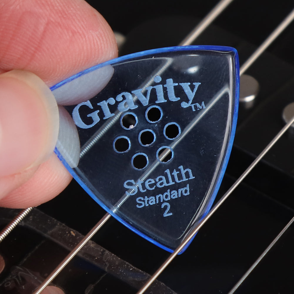 Gravity グラビティStealth Standardギターピック GSSS2PM blue 1枚入り