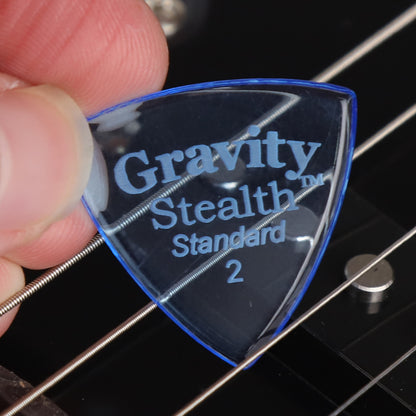 Gravity グラビティStealth Standardギターピック GSSS2P blue 1枚入り