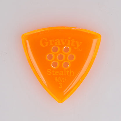Gravity グラビティStealth Miniギターピック GSSM3PM  orange 1枚入り