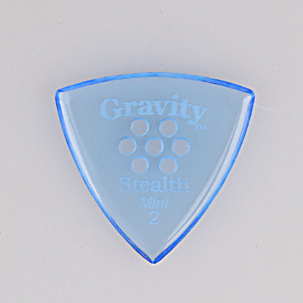 Gravity グラビティStealth Miniギターピック GSSM2PM  blue 1枚入り