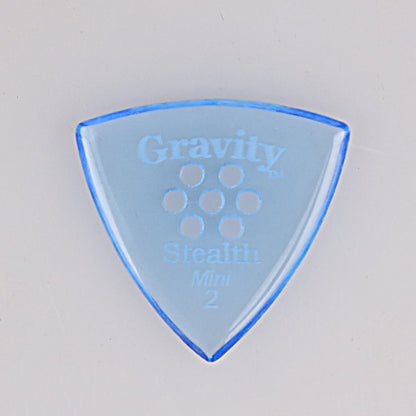 Gravity グラビティStealth Miniギターピック GSSM2PM  blue 1枚入り