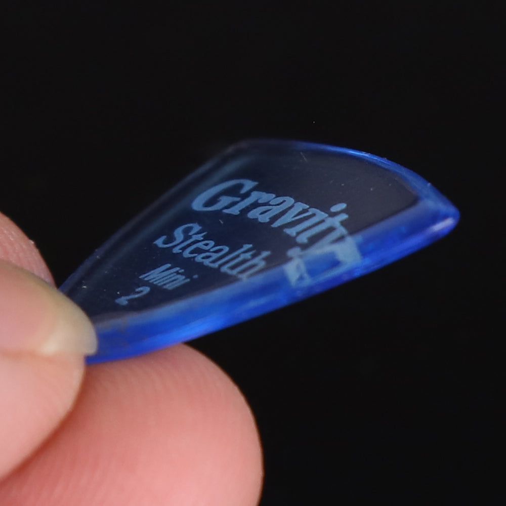 Gravity グラビティStealth MiniギターピックGSSM2P blue 1枚入り