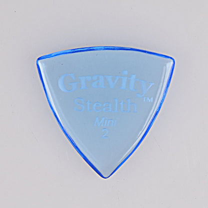 Gravity グラビティStealth MiniギターピックGSSM2P blue 1枚入り