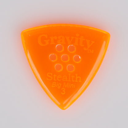 Gravity グラビティStealth Big MiniギターピックGSSB3PM orange 1枚入り