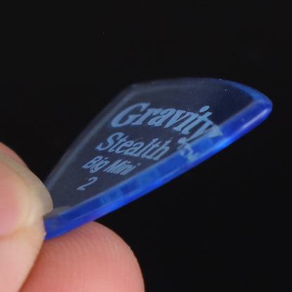 Gravity グラビティStealth Big MiniギターピックGSSB2P blue1枚入り