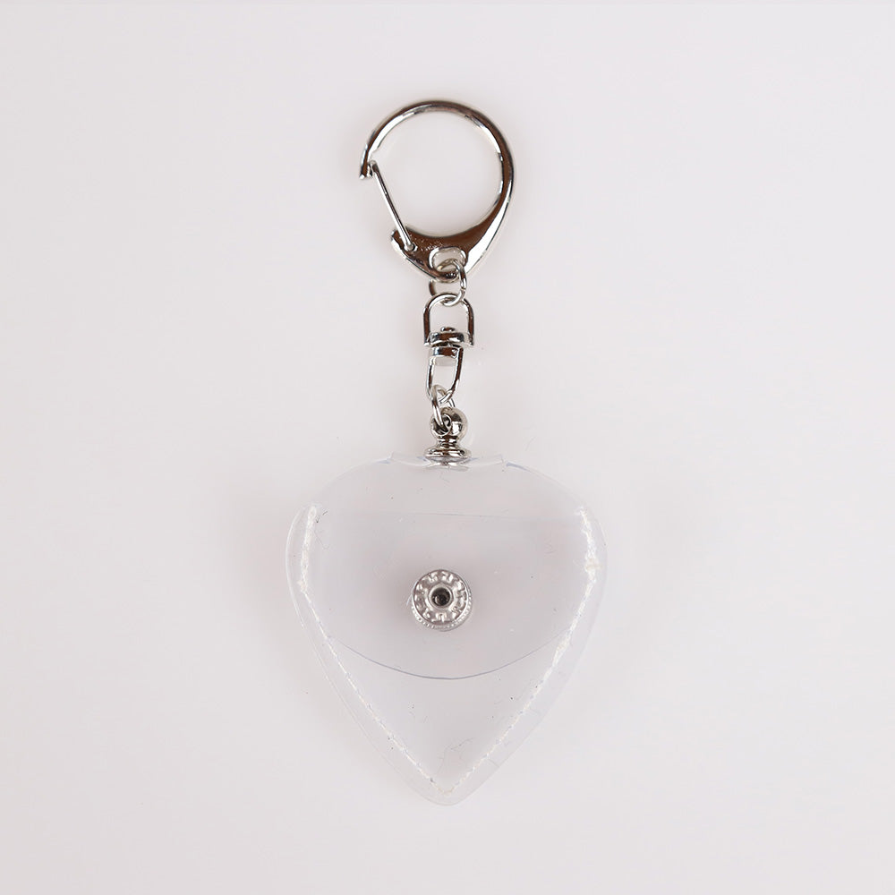 KIZAI キザイ QC055-◯◯ キーホルダータイプ透明ソフトピックケース 携帯用収納＆ディスプレイ 3個入り