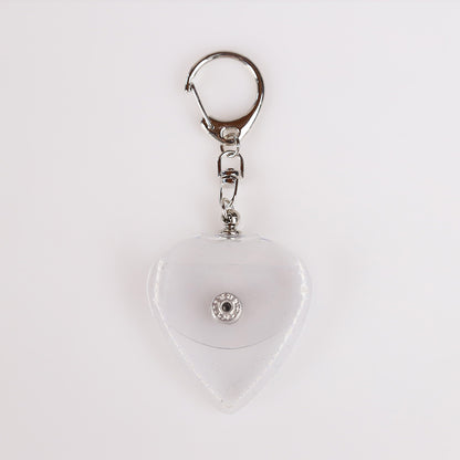 KIZAI キザイ QC055-◯◯ キーホルダータイプ透明ソフトピックケース 携帯用収納＆ディスプレイ 3個入り