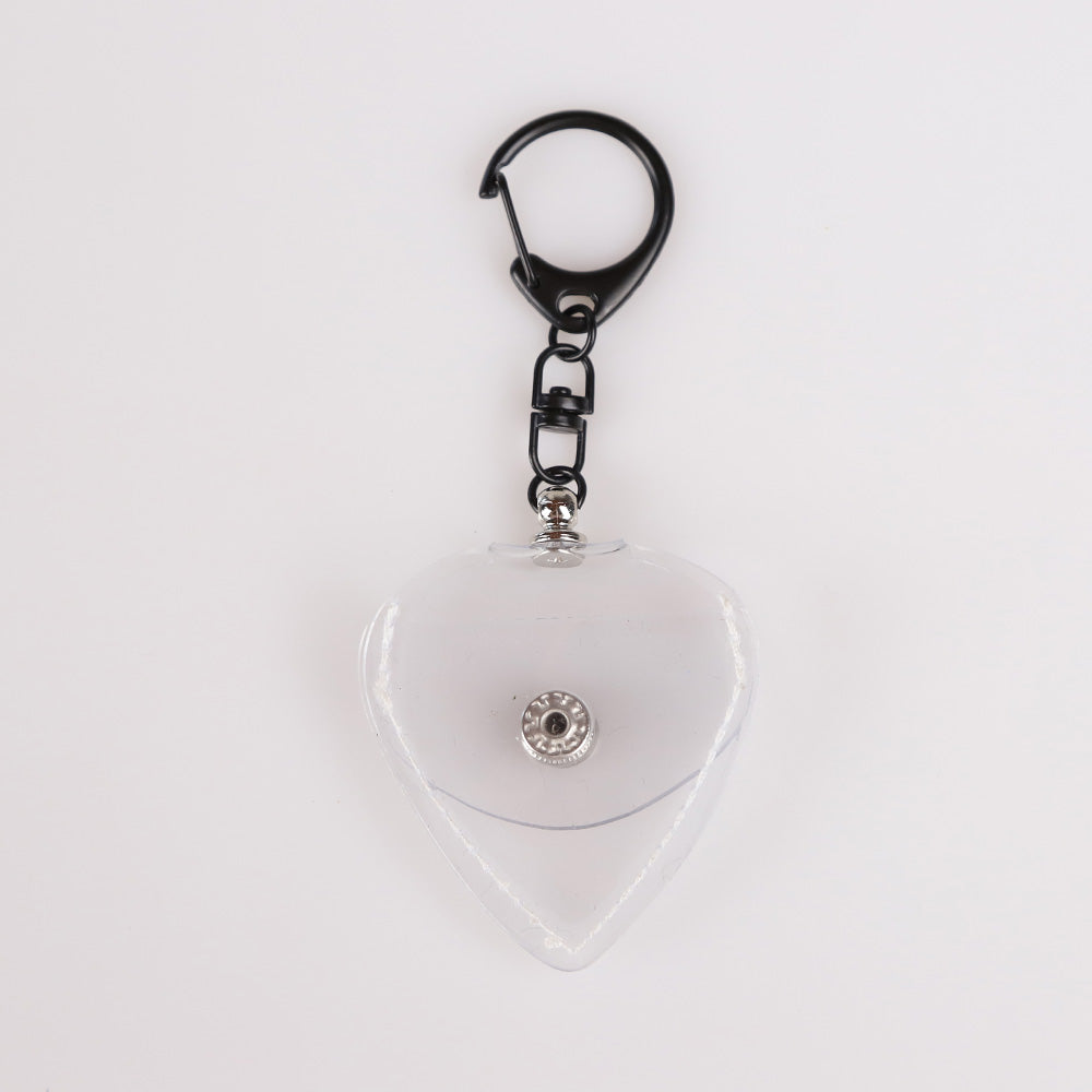 KIZAI キザイ QC055-◯◯ キーホルダータイプ透明ソフトピックケース 携帯用収納＆ディスプレイ 3個入り