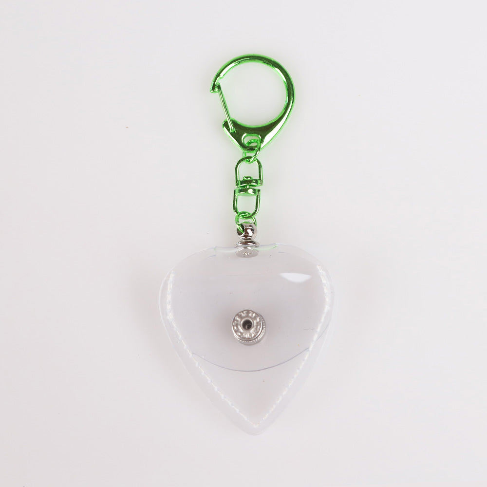 KIZAI キザイ QC055-◯◯ キーホルダータイプ透明ソフトピックケース 携帯用収納＆ディスプレイ 3個入り