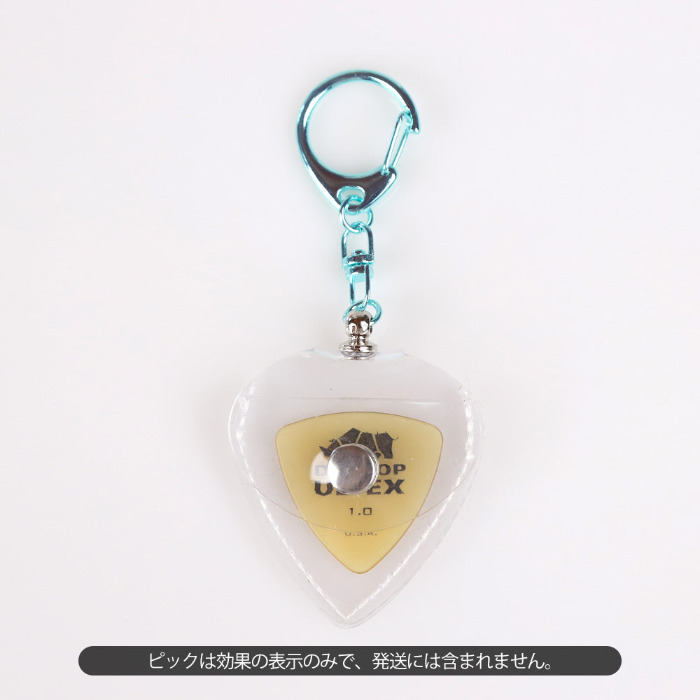 KIZAI キザイ QC055-◯◯ キーホルダータイプ透明ソフトピックケース 携帯用収納＆ディスプレイ 3個入り