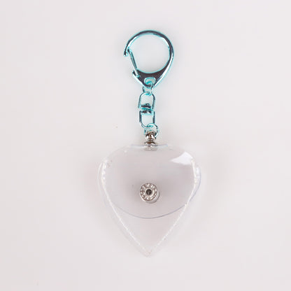 KIZAI キザイ QC055-◯◯ キーホルダータイプ透明ソフトピックケース 携帯用収納＆ディスプレイ 3個入り