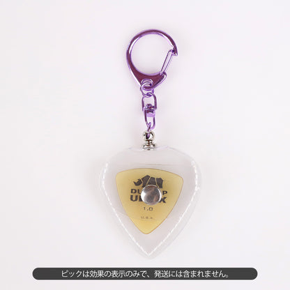 KIZAI キザイ QC055-◯◯ キーホルダータイプ透明ソフトピックケース 携帯用収納＆ディスプレイ 3個入り