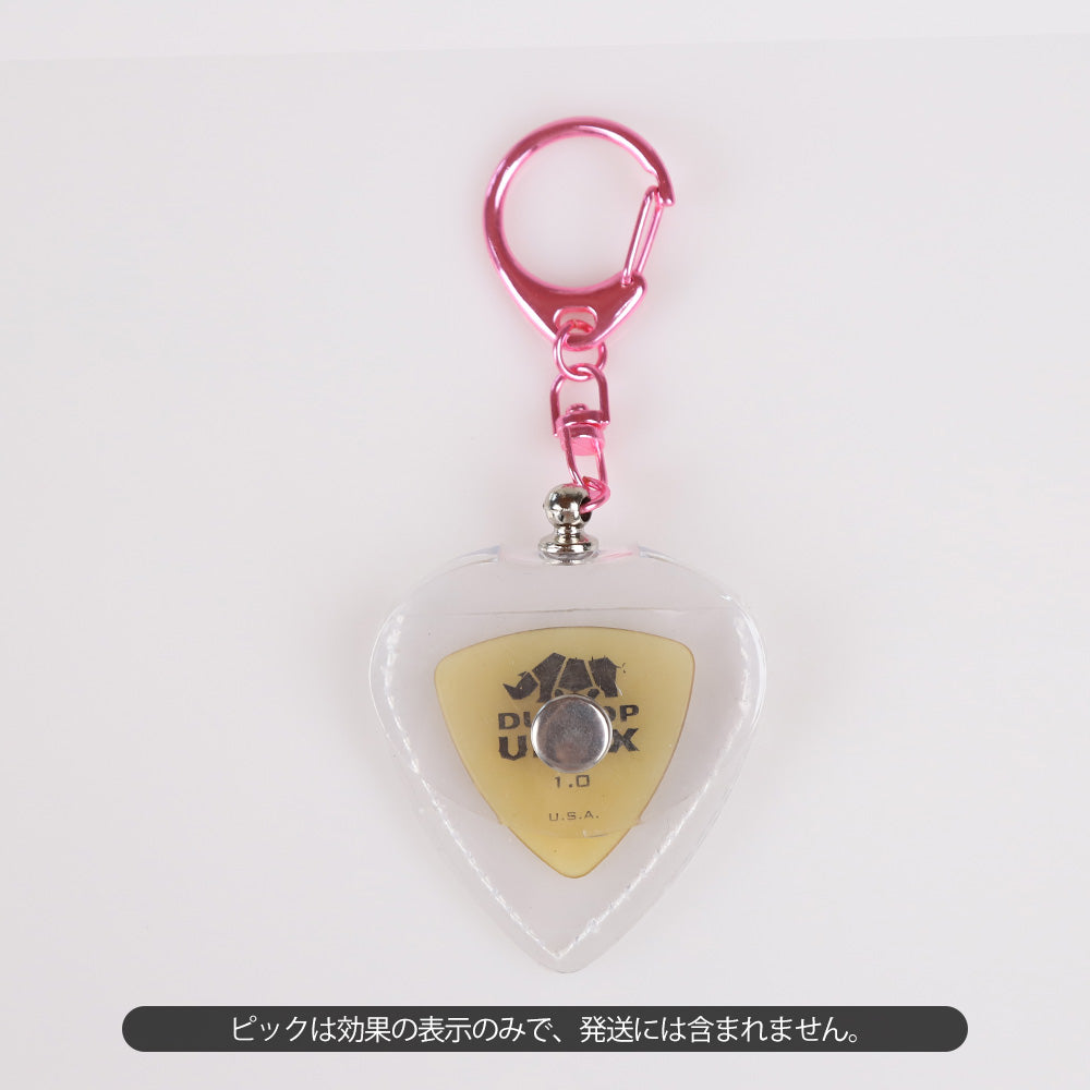 KIZAI キザイ QC055-◯◯ キーホルダータイプ透明ソフトピックケース 携帯用収納＆ディスプレイ 3個入り