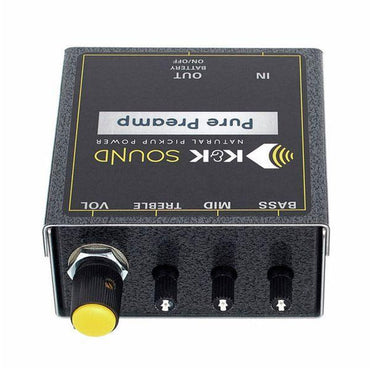 K&K  ケイアンドケイ  アコースティックギター用プリアンプです Pure Preamp