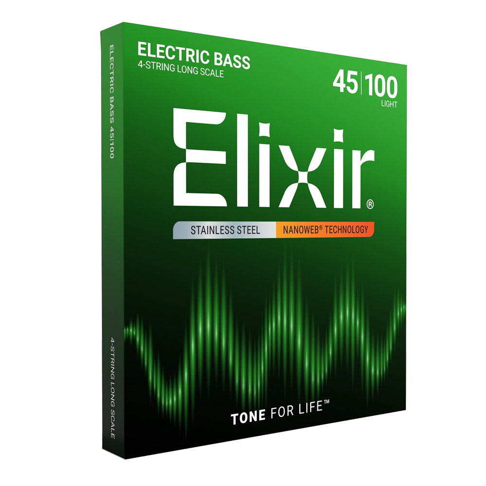 Elixir エリクサー 14-◯◯ 4弦ベース弦 ニッケルメッキ ステンレス