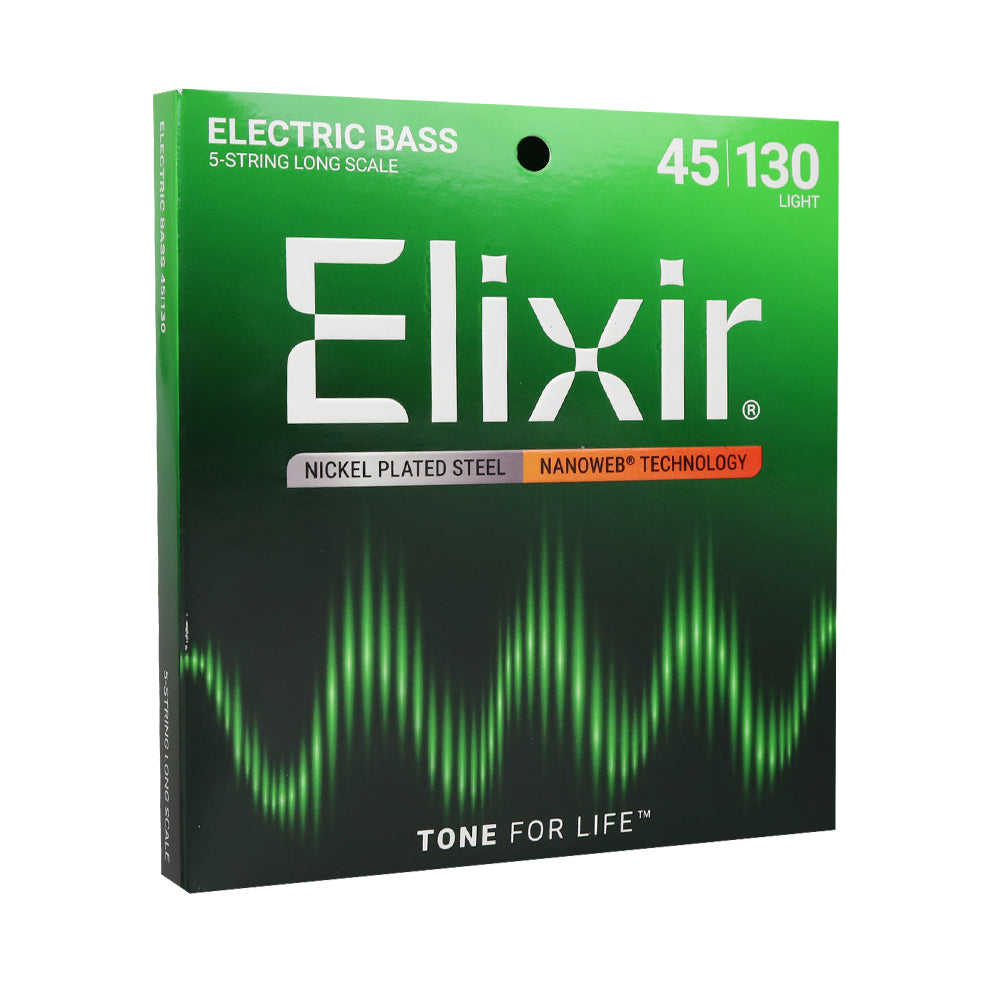 Elixir エリクサー 14-◯◯ 5弦ベース弦 ニッケルメッキ ステンレス