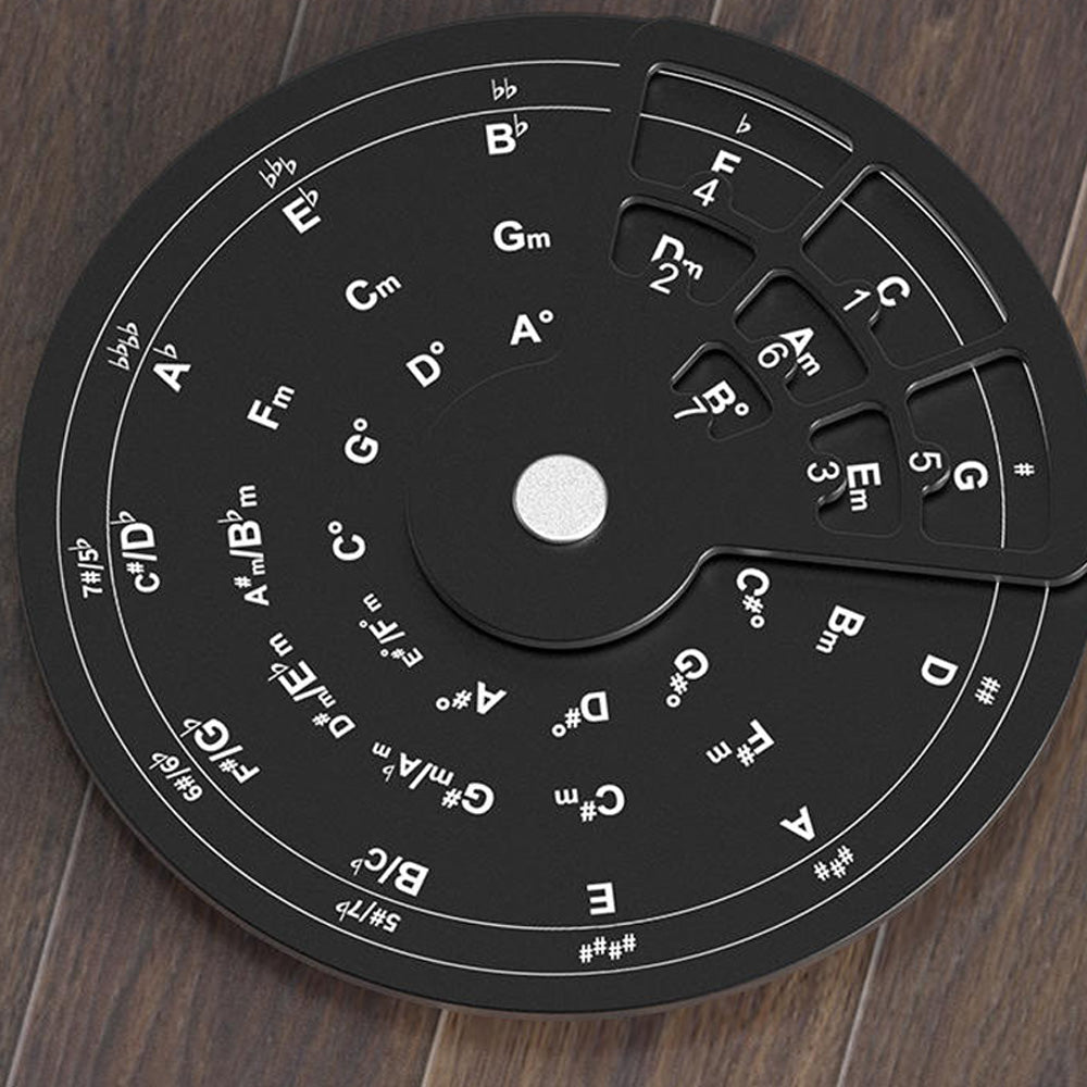 KIZAI キザイ MW-01 ギターコードホイール 五度圏ホイール QC0557