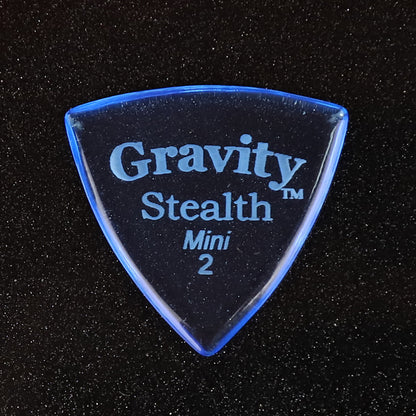 Gravity グラビティStealth MiniギターピックGSSM2P blue 1枚入り