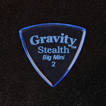 Gravity グラビティStealth Big MiniギターピックGSSB2P blue1枚入り
