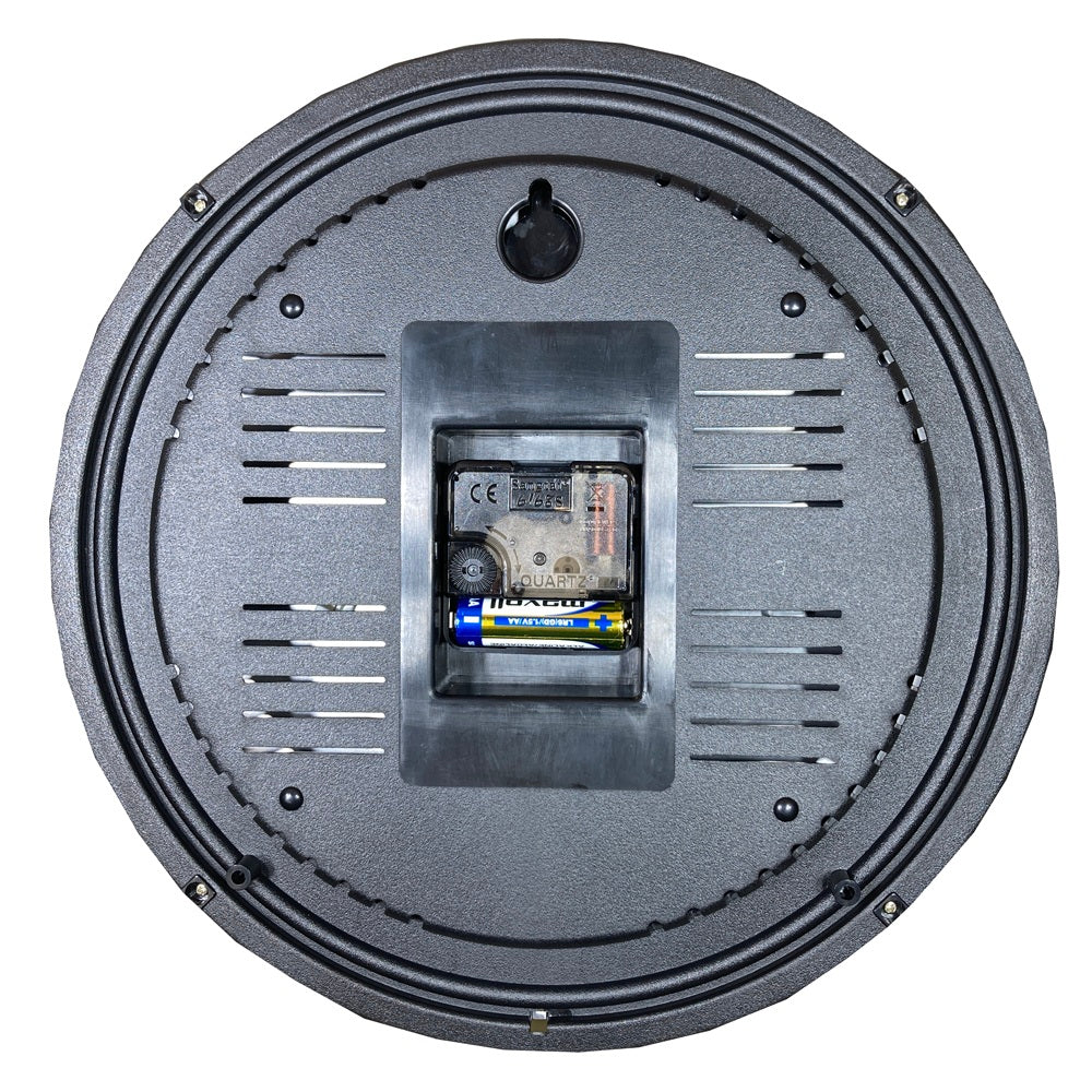 CRECER クレセル TC-030 温湿度計付きアナログ時計