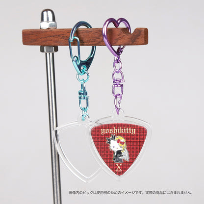 KIZAI キザイ QC0364-◯◯ トライアングル キーホルダータイプ ギターピックケース