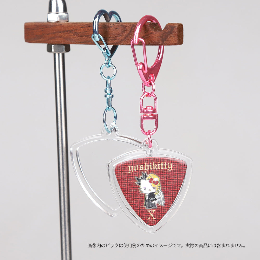 KIZAI キザイ QC0364-◯◯ トライアングル キーホルダータイプ ギターピックケース