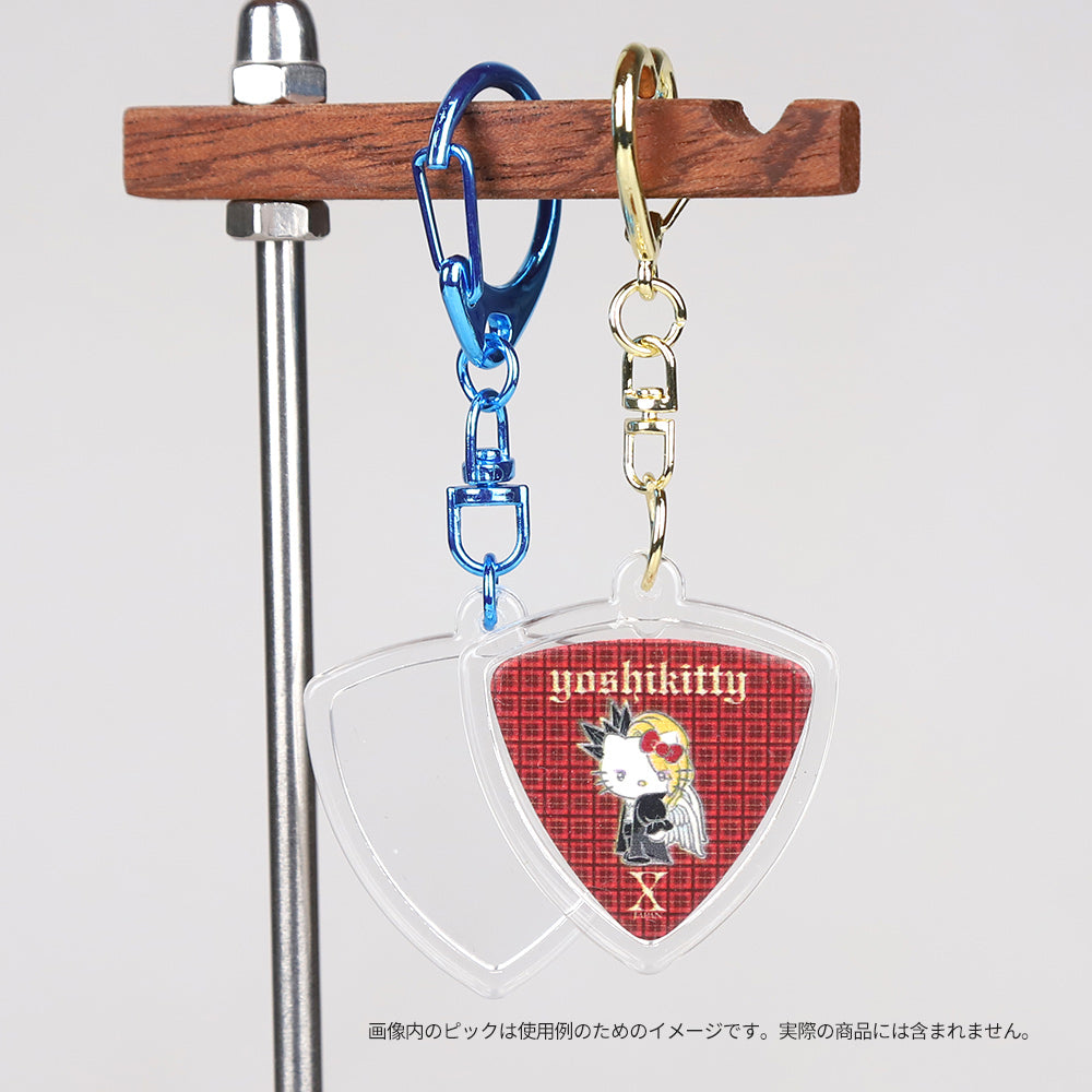 KIZAI キザイ QC0364-◯◯ トライアングル キーホルダータイプ ギターピックケース