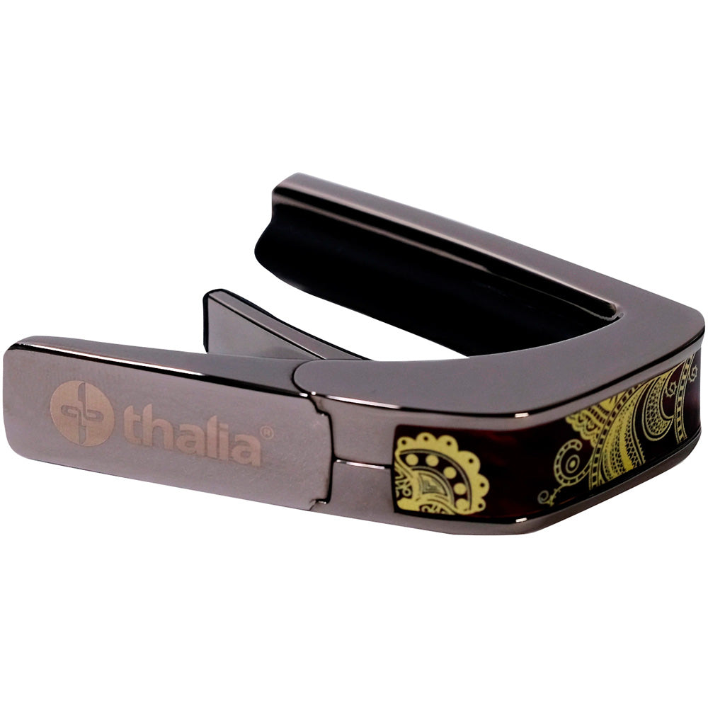 Thalia Capos ギターカポタスト  Black Chrome Crimson Phoenix TH-CB201-22