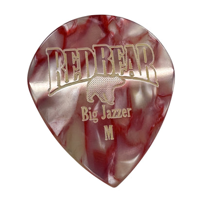 RED BEAR ピック Big Jazzer Medium ミディアム ピンクアバロン調 ギターピック