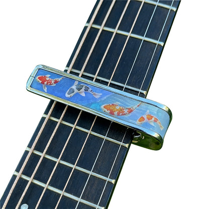 Thalia Capos ギターカポタスト  Black Chrome Koi Pond of Pearl TH-CB201-20