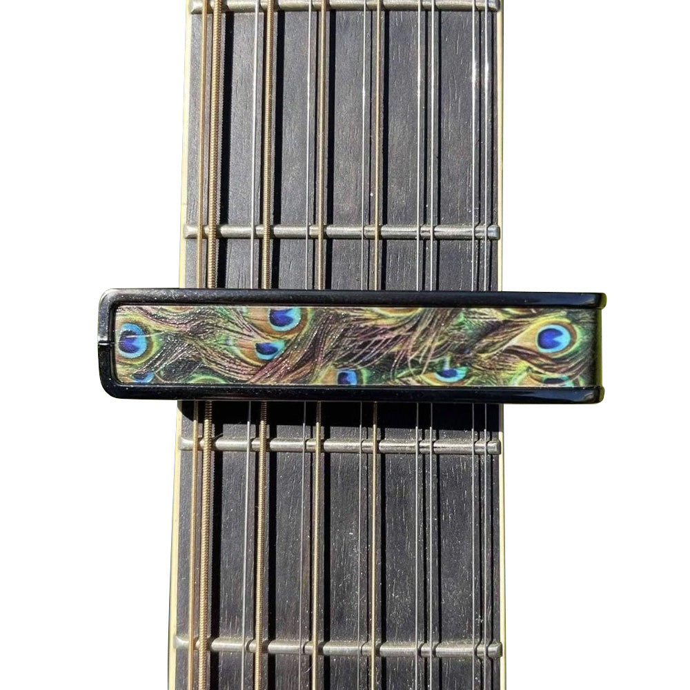 Thalia Capos ギターカポタストBlack Chrome Pearl Peacock TH-CB201-18