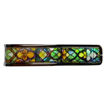 Thalia Capos ギターカポタスト  Black Chrome Cathedral Glass TH-CB201-36