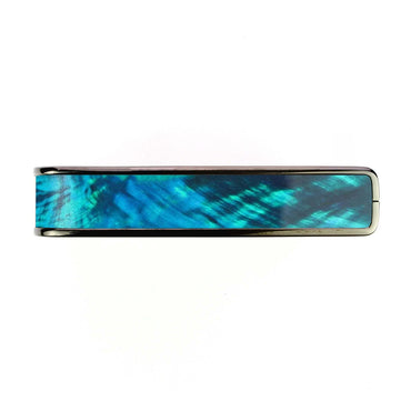 Thalia Capos ギターカポタスト  Black Chrome  w/Teal Angel Wing Inlay  TH-CB200-TW